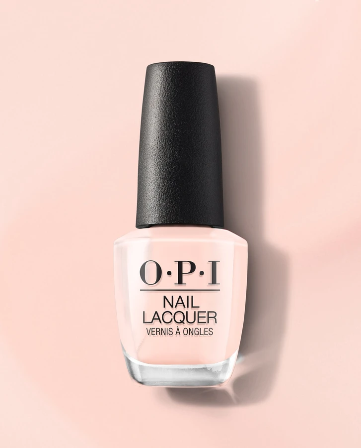 OPI Nail Lacquer in Bubble Bath, a pale pink polish