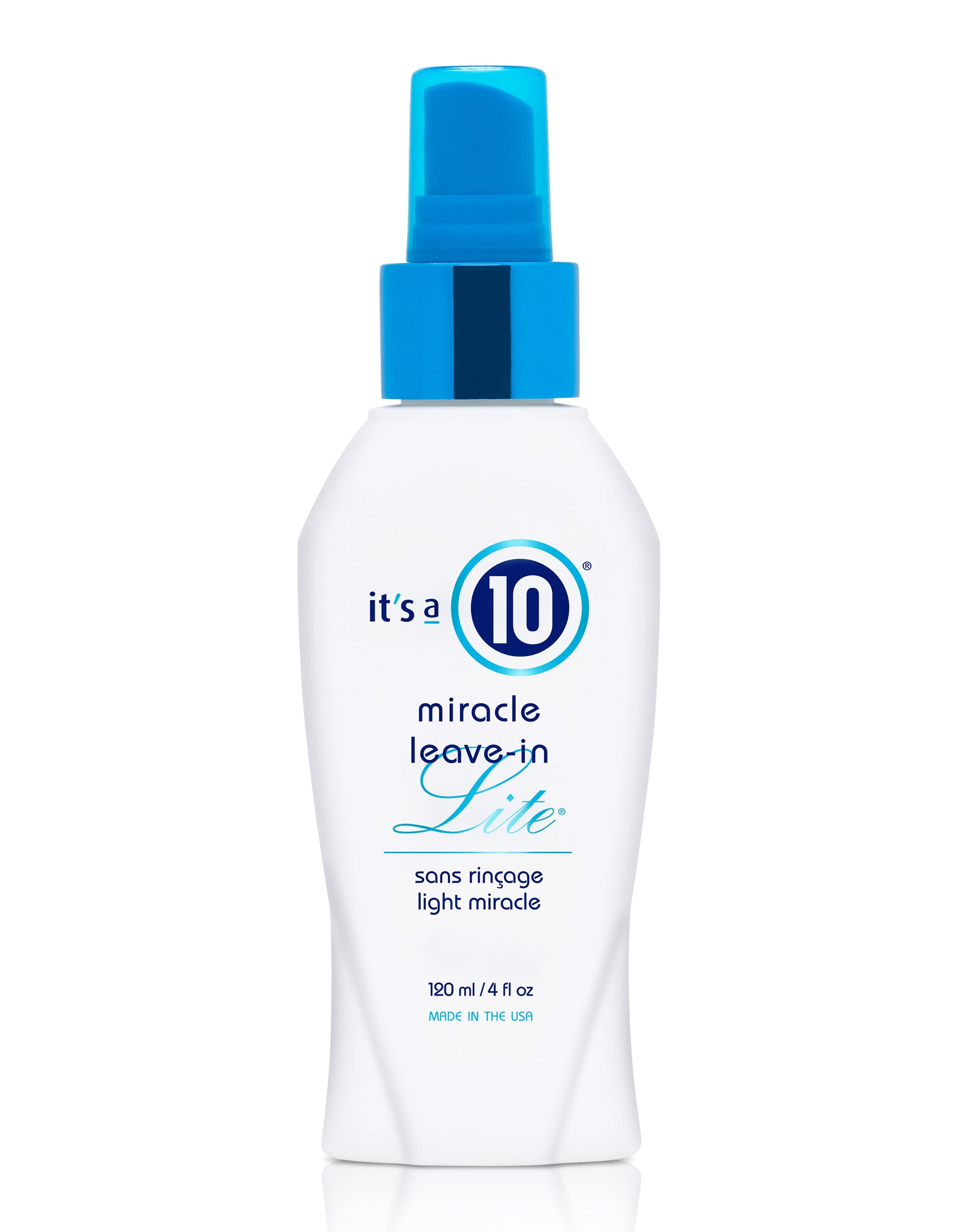 It’s a 10 Miracle Leave-In Lite product packaging